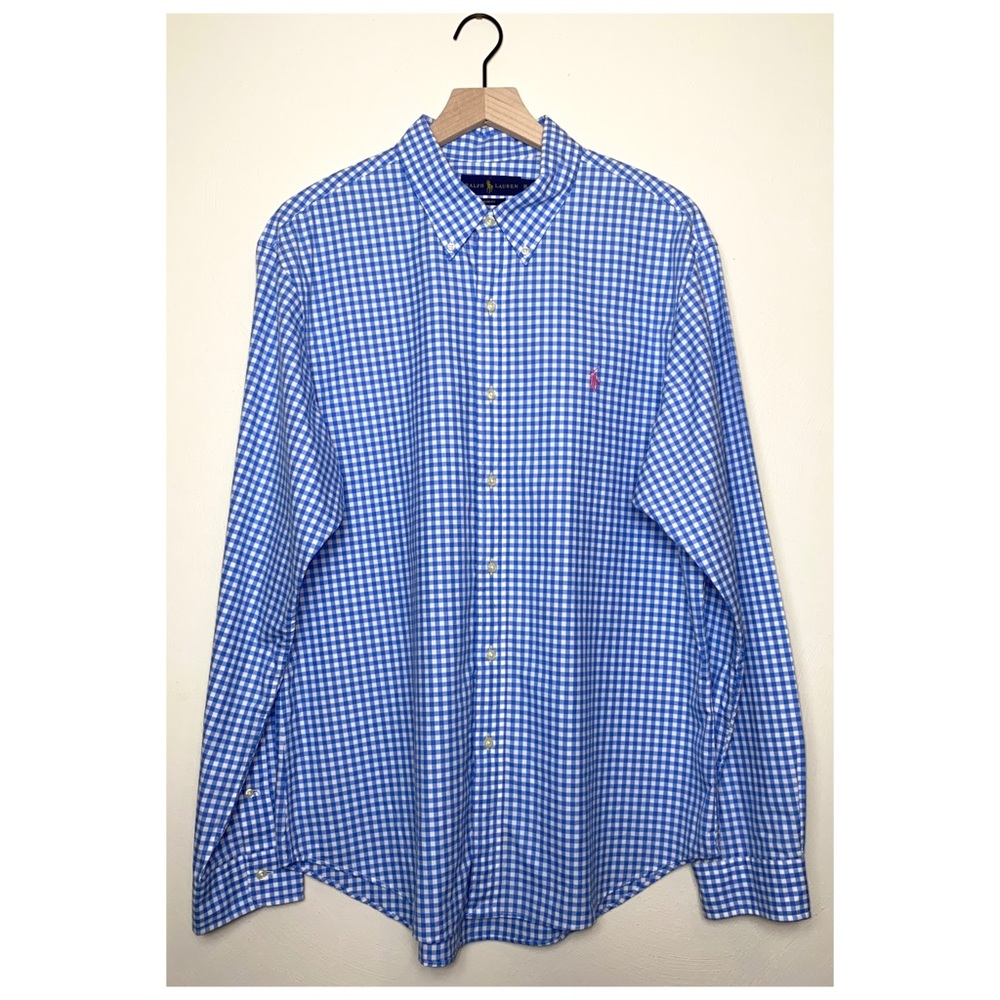 Ralph Lauren / Slim Fit Gingham Shirt (NWOT)